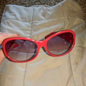 Girls Red Floral Sunglasses 🕶️